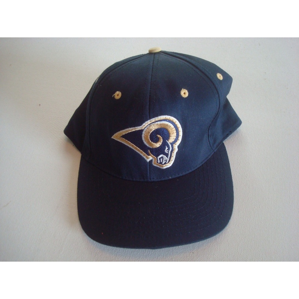 ST LOUIS RAMS LOGO7  GOLF SNAPBACK DEADSTOCK HAT‎ CAP VINTAGE R2